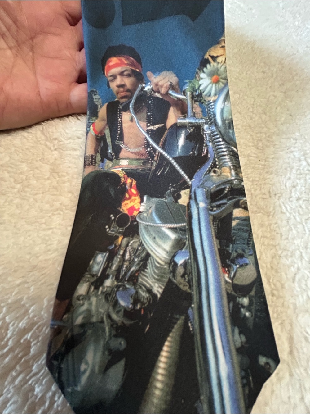 Vintage Novelty Jimi Hendrix Necktie